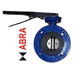 Затвор поворотный фланцевый ABRA-BUV-FL226D250H Ду250 Ру16 с рукояткой